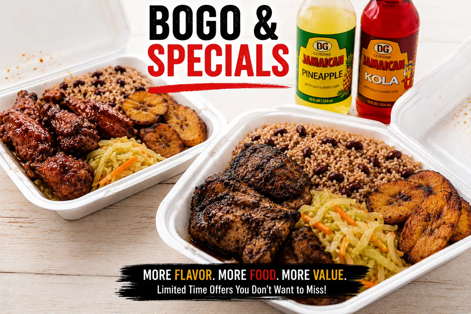BOGO & SPECIALS