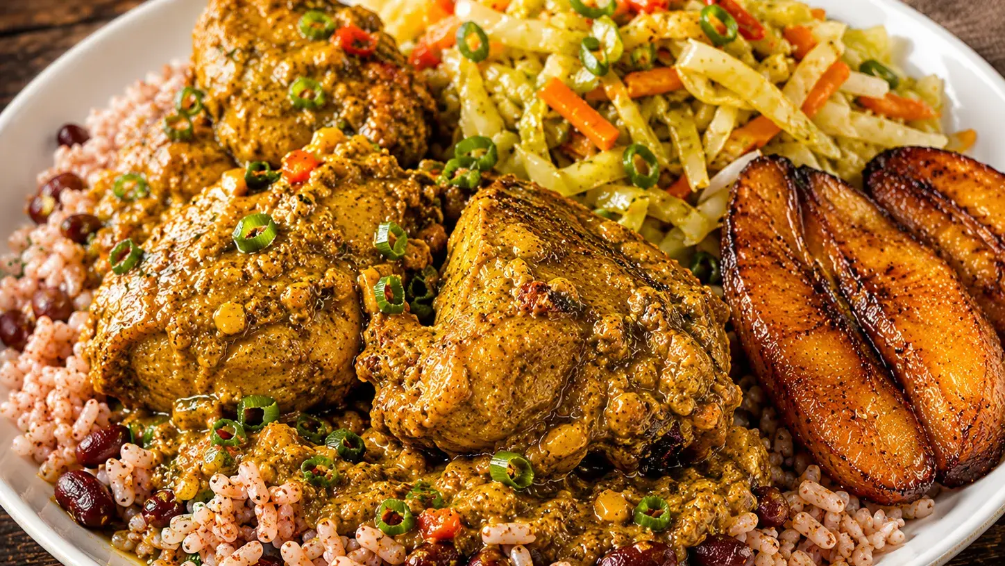 Curry Chicken Dinner